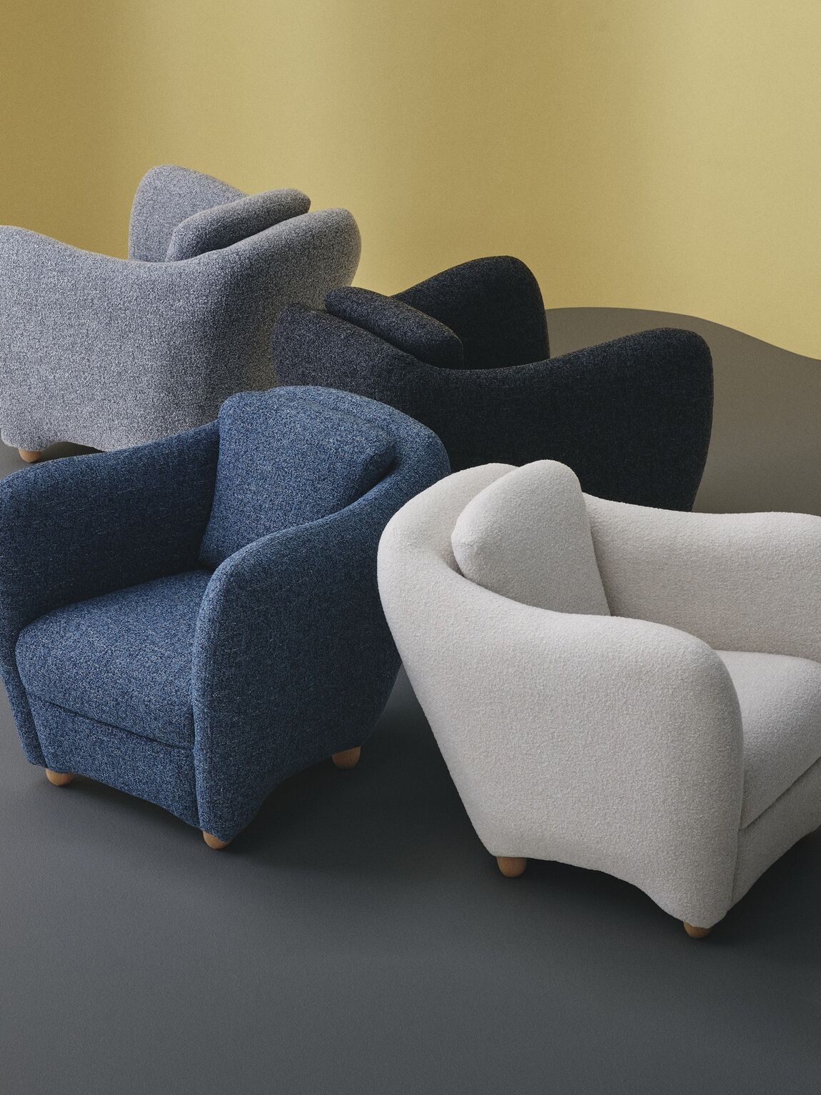 IDÉE 渋谷店】MINI MILLER ARM CHAIR 新しい生地にリニューアル｜無印